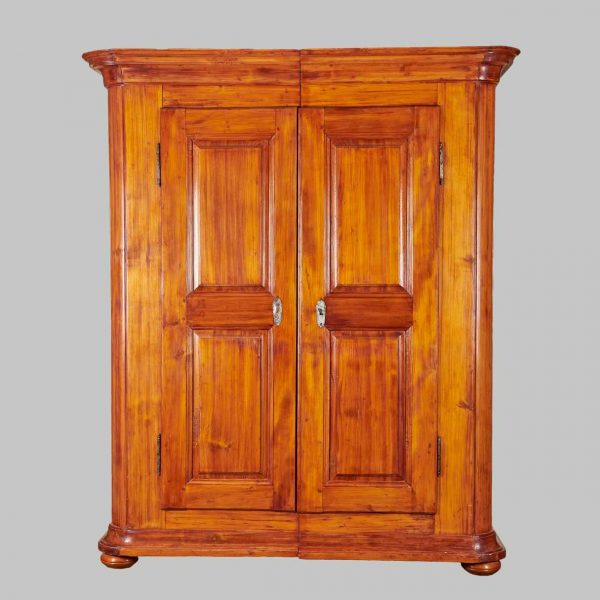 Biedermeier Weichholzschrank