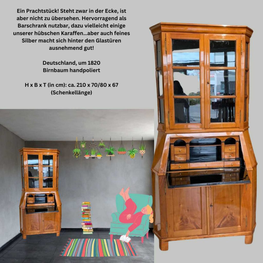 Ecksekretär Biedermeier