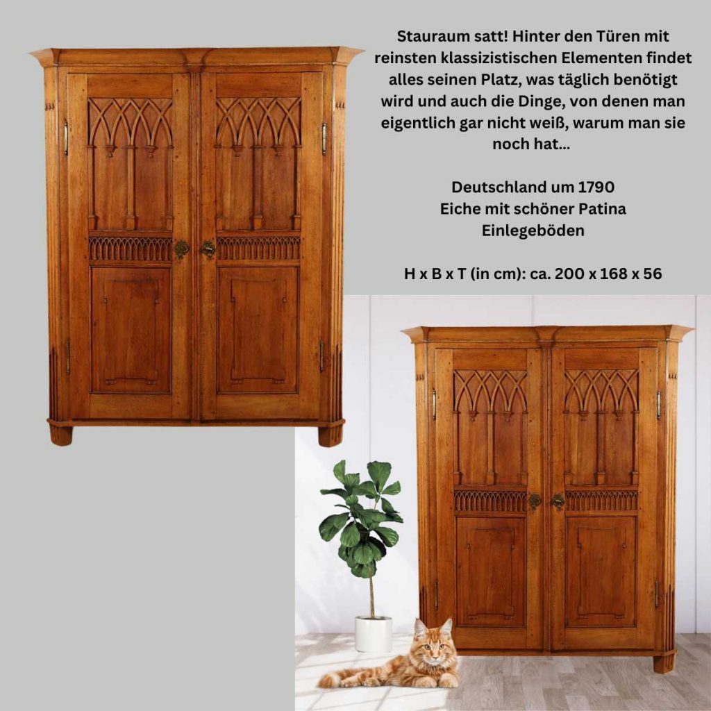 Eicheschrank Klassizismus