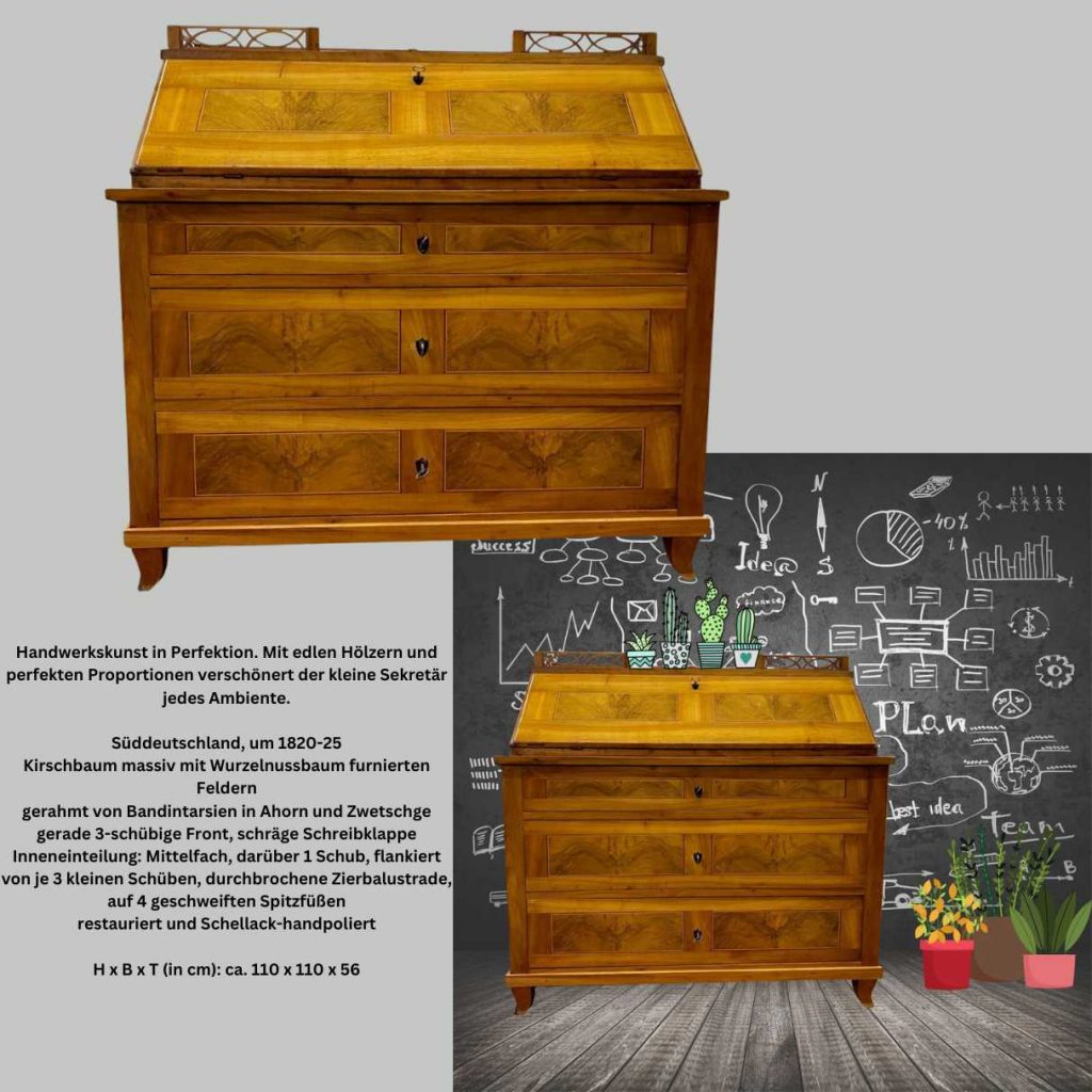 Biedermeier Sekretär
