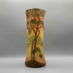 Vase Jugendstil im Stil Legras