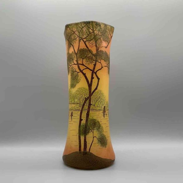Vase Jugendstil im Stil Legras